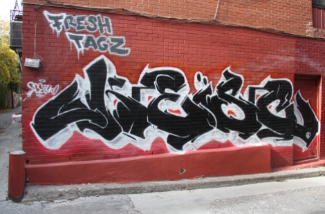 graffiti by Fresh Tagz in Roy alley