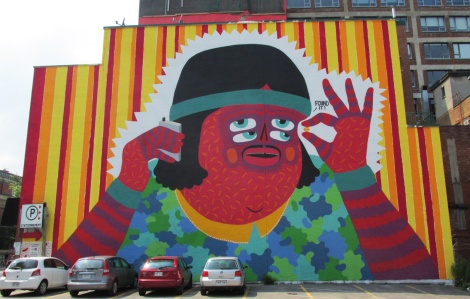Kashink mural for Mural Festival 2014