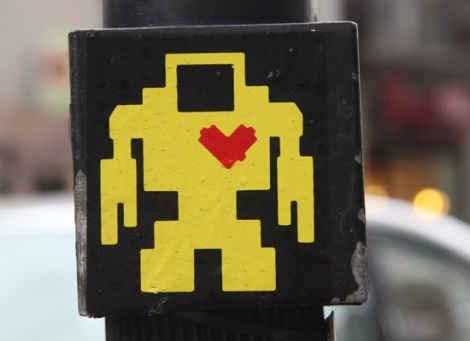 Lovebot sticker