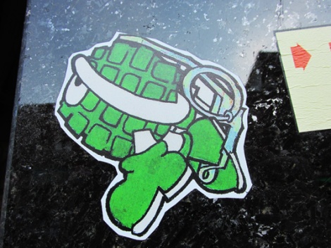 Turtle Caps sticker