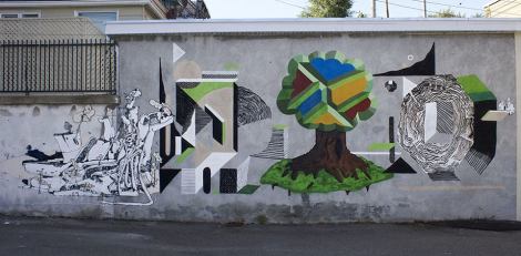 collaboration between Vilx (left), Mathieu Connery (tree) and Nelio (rest); photo © Vilx