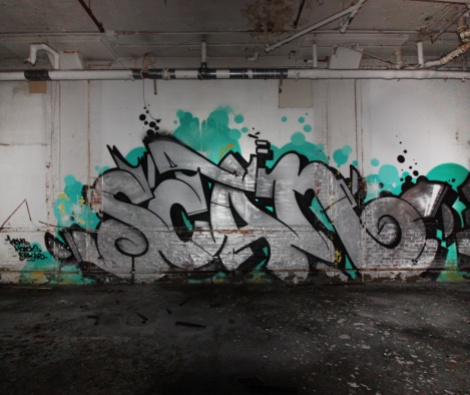 Scan in an abandoned building in the South West