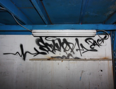 tag by Scan in an abandoned building in the South West