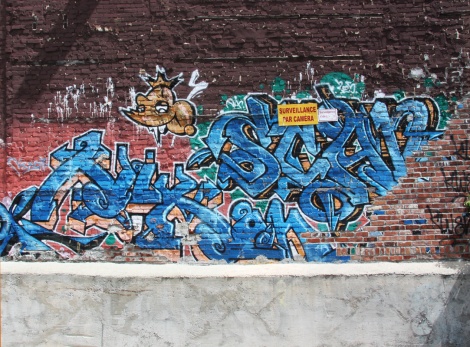 Scaner graffiti on Clark