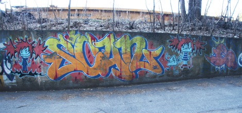 Scaner graffiti in Rosemont-Petite-Patrie