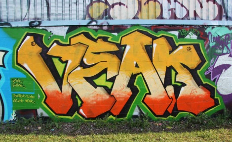 Veak graffiti piece