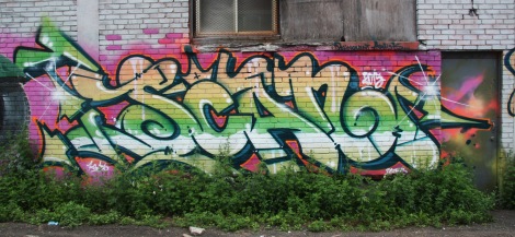Scaner graffiti at Chromatic Festival 2015