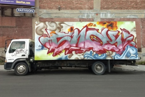 truck side by Snok for the 2018 edition of Hip Hop You Don't Stop
