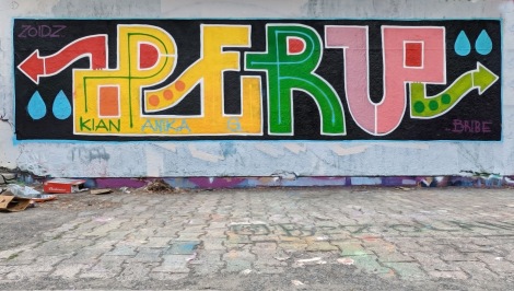 Peru at the PSC legal graffiti wall