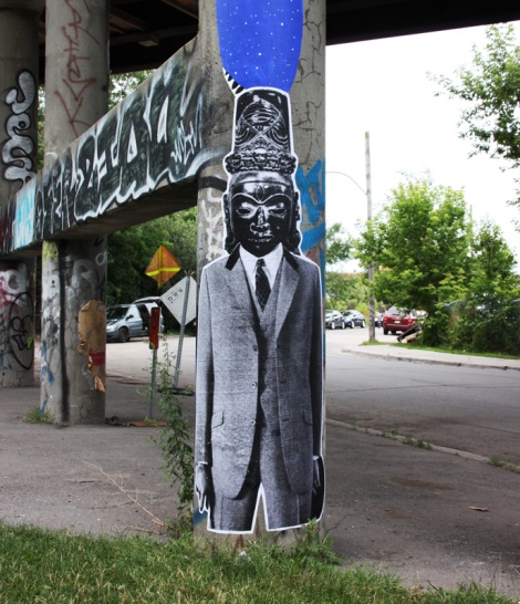 Wheatpaste by Mateo in Mile End