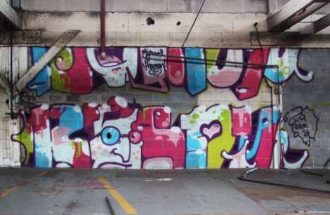 Bosny piece in the abandoned Transco