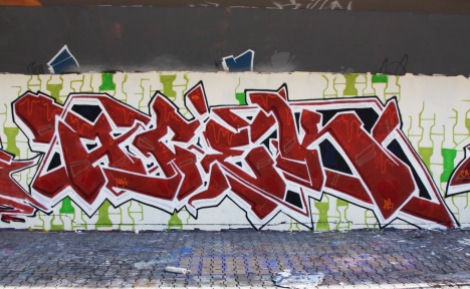 Acek at the PSC legal graffiti wall