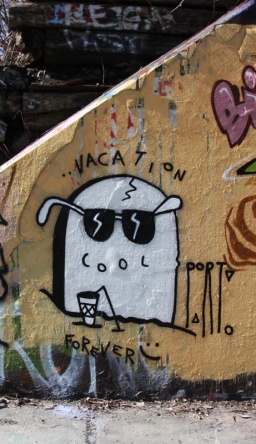 Porto at the Rouen legal graffiti tunnel