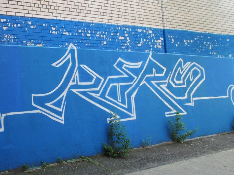 Plateau mural by NME featuring Stare, Kers (detail 3/4)
