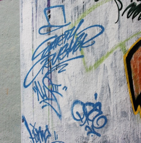 tags by Earth Crusher, Dré and NusIII