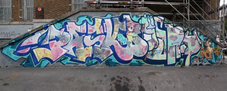 Joint piece by Pask (left) and Bosny (right)