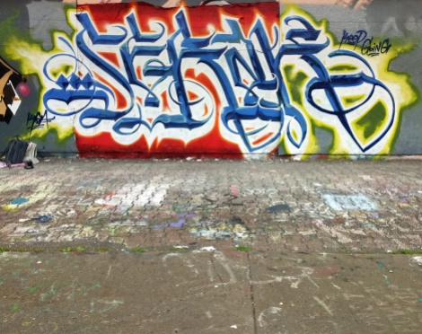 Serak at the PSC legal graffiti wall