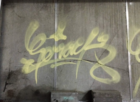 tag by Serak found in an abandoned building