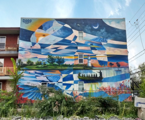 Dodo Osé mural in Lachine