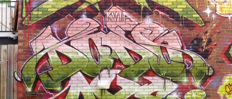Dodo Osé's piece on a K6A wall