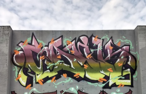 Sank at the Lachine legal graffiti wall