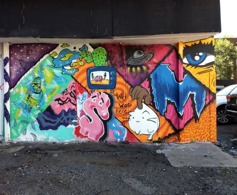 Collaboration of Denial, Mort, Jamie Janx and Kiki as a bonus to the 2020 edition of Mural Festival