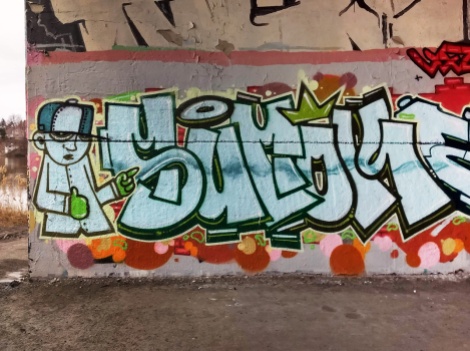 Ofusk as Sufok at the Papineau legal graffiti wall